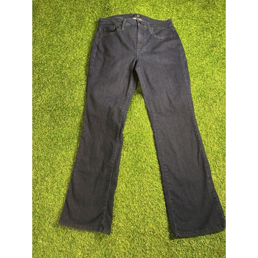 NYDJ Barbara Bootcut Jeans Women’s Size 10P Dark Wash Lift Tuck Technology